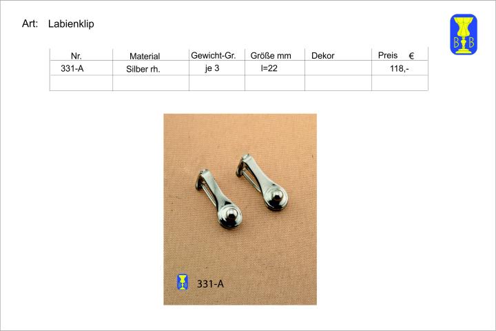 Labienklip 331 A