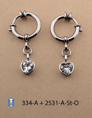 Labienschmuck-Kombi 334 A + 2531 A St O